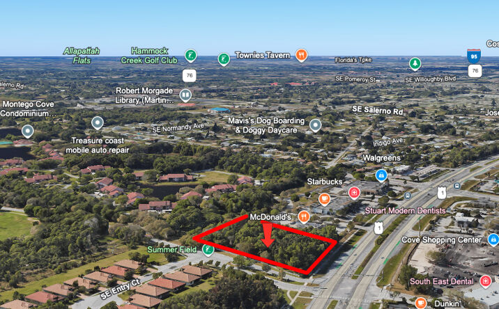 Pictures of Land property located at 5932 SE Federal Hwy, Stuart, FL 34997 for lease - image #1