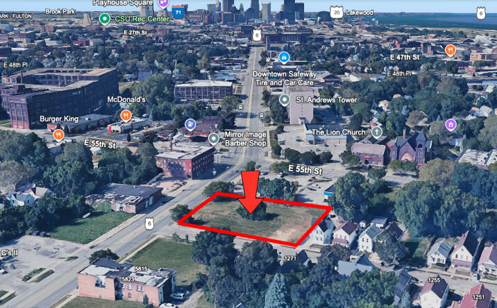 Pictures of Retail, Land, Restaurant property located at 5703 Superior Ave, Cleveland, OH 44103 for lease - image #1