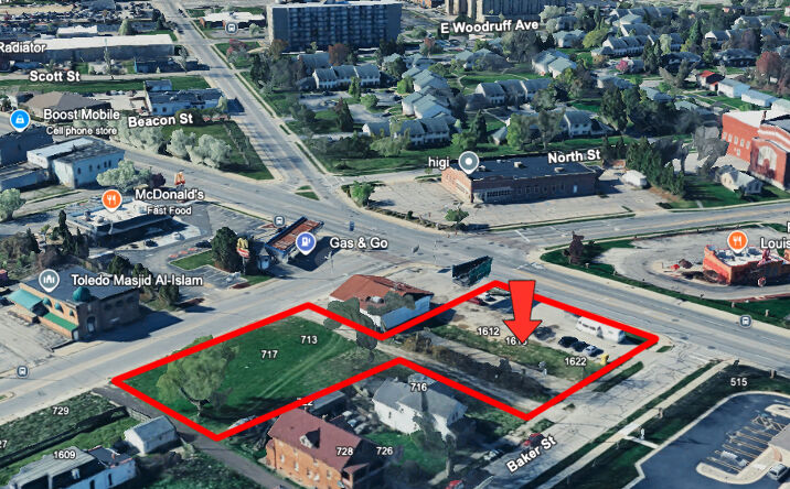 Pictures of Land property located at 1616 Cherry St, Toledo, OH 43608 for lease - image #1