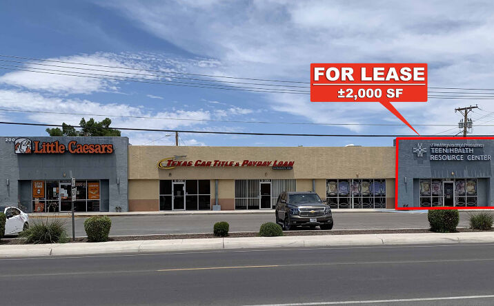 Pictures of Retail property located at 200 Franklin St, Anthony, TX 79821 for lease - image #1