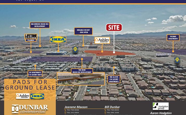 Pictures of Land, Retail property located at 215 E Sunset Rd, Las Vegas, NV 89119 for lease - image #1