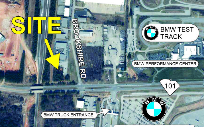 Pictures of Land property located at 1097 SC-101, Greer, SC 29651 for lease - image #1