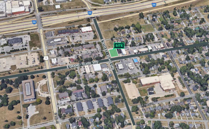 Pictures of Land property located at 1500 E Grand Ave, Des Moines, IA 50316 for lease - image #1