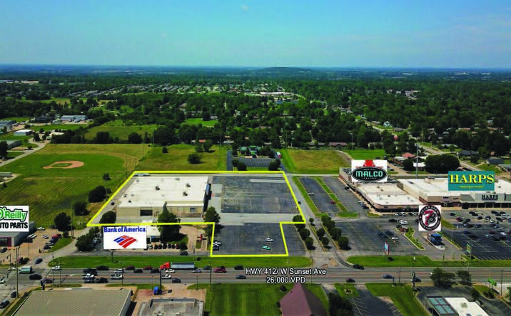 Pictures of Retail, Office, Industrial property located at 3142 W Sunset Ave, Springdale, AR 72762 for lease - image #1