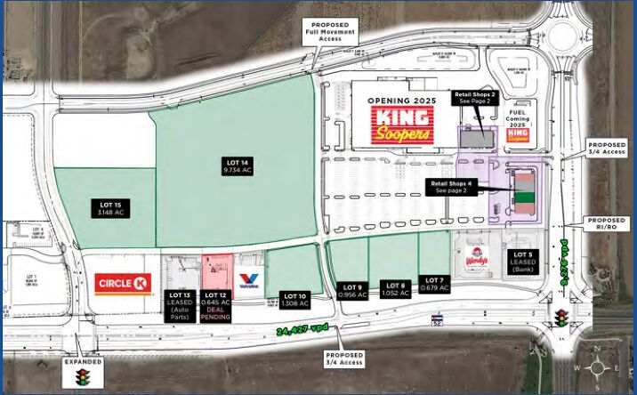 Pictures of Retail property located at NWC Highway 52 and Colorado Blvd, Frederick, CO 80530 for lease - image #1