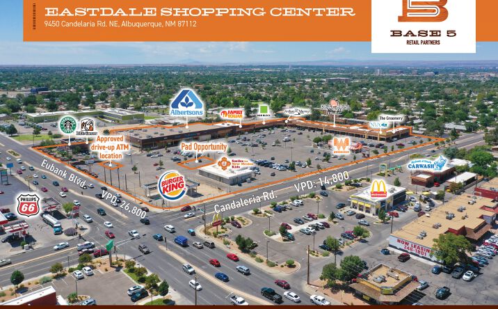 Pictures of Retail property located at 9450 Candelaria Rd NE, Albuquerque, NM 87112 for lease - image #1