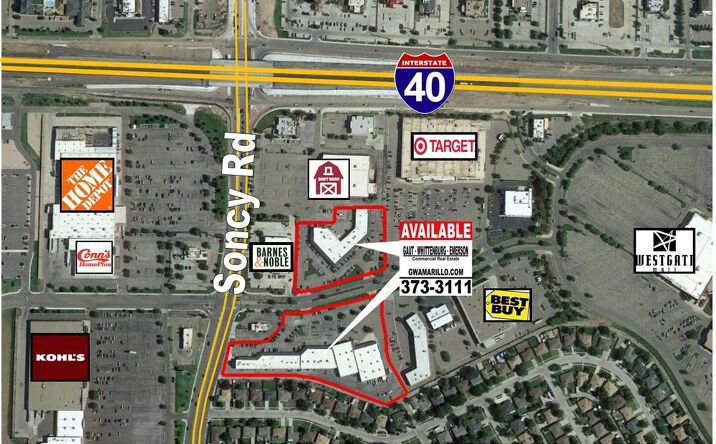 Pictures of Retail, Land property located at 200 Westgate Pkwy W, Amarillo, TX 79121 for lease - image #1