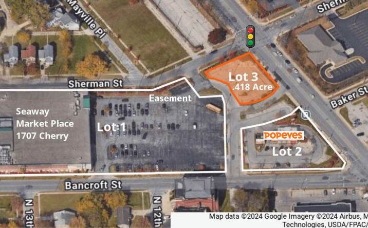 Pictures of Land property located at 1707 Cherry St, Toledo, OH 43608 for lease - image #1