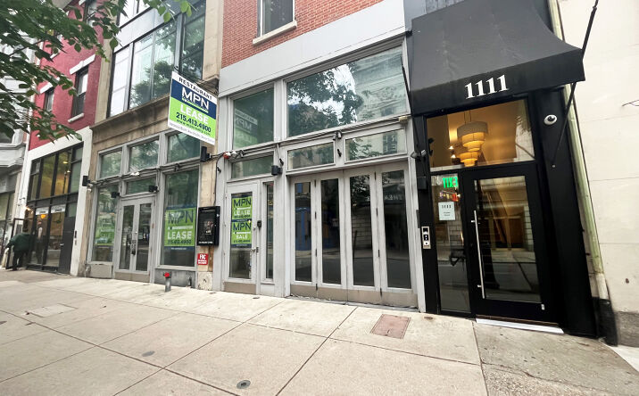 Pictures of Retail, Restaurant property located at 1111 Walnut Street, Philadelphia, PA 19107 for lease - image #1