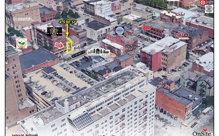 Pictures of Retail, Restaurant property located at 907 Race Street, Cincinnati, OH 45202 for lease - image #1
