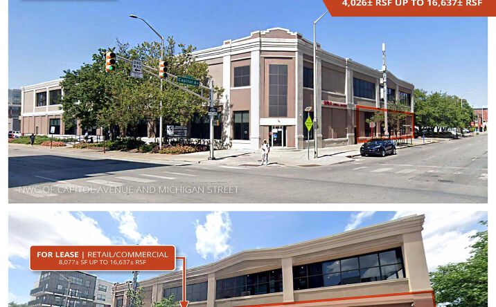 Pictures of Office property located at 500 N Capitol Ave, Indianapolis, IN 46204 for lease - image #1