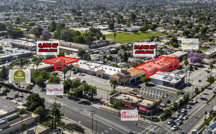 Pictures of Retail, Restaurant property located at 900-962 E. Alosta Avenue, Azusa, CA 91702 for lease - image #1