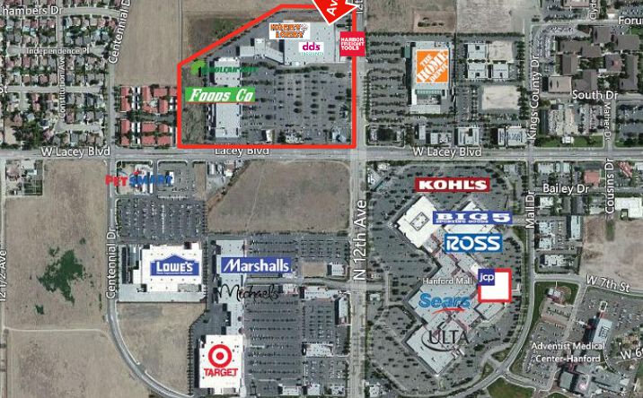 Pictures of Retail property located at 1868 W Lacey Blvd, Hanford, CA 93230 for lease - image #1