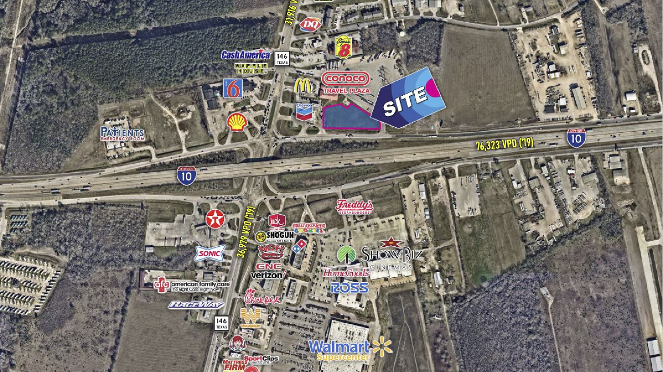 10403 I10, Mont Belvieu, TX 77523 Land for Lease Conoco Travel