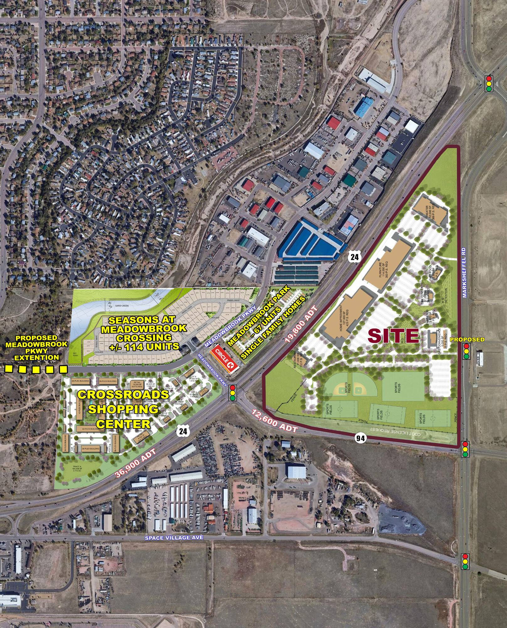 Highway 24 and Marksheffel Road - SWC, Colorado Springs, CO 80951 ...