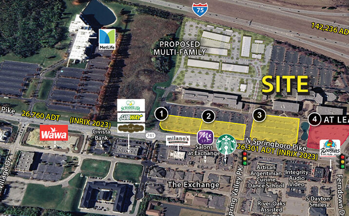 Pictures of Retail, Land property located at 9393 N Springboro Pike, Miamisburg, OH 45342 for lease - image #1