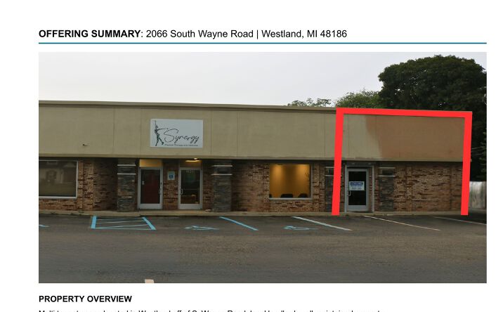Pictures of Office property located at 2066 South Wayne Road, Westland, MI 48186 for lease - image #1