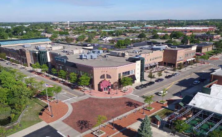 Pictures of Retail, Office, Restaurant property located at 43155 Main St, Novi, MI 48375 for lease - image #1