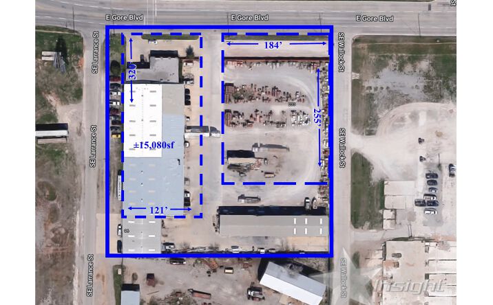 Pictures of Retail, Office, Industrial property located at 101 E Gore Blvd, Lawton, OK 73507 for lease - image #1