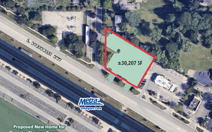 Pictures of Land property located at 1540 E Northwest Hwy, Palatine, IL 60074 for lease - image #1