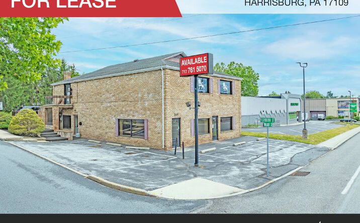 Pictures of Retail, Office property located at 3619 Walnut St, Harrisburg, PA 17109 for lease - image #1