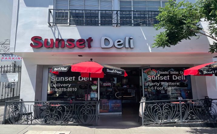 Pictures of Retail, Restaurant property located at 8961 W Sunset Blvd, West Hollywood, CA 90069 for lease - image #1
