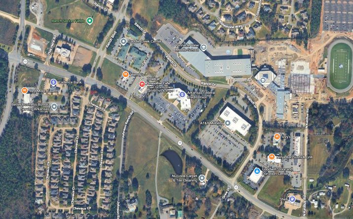 Pictures of Land property located at Cantrell Rd, Little Rock, AR 72223 for lease - image #1