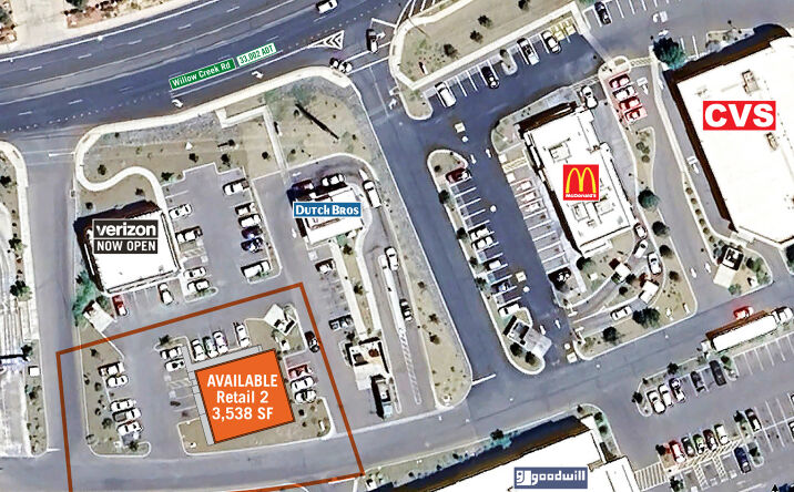 Pictures of Retail, Land property located at 3167 Willow Creek Road, Prescott, AZ 86301 for lease - image #1