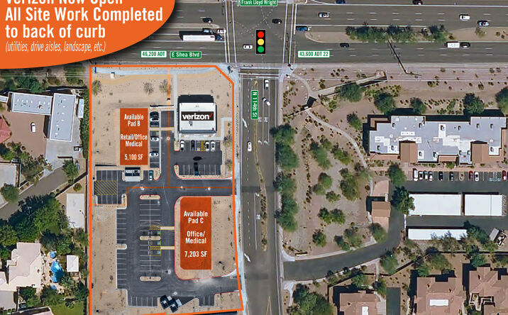 Pictures of Retail, Land property located at 10590 North 114th Street, Scottsdale, AZ 85259 for lease - image #1