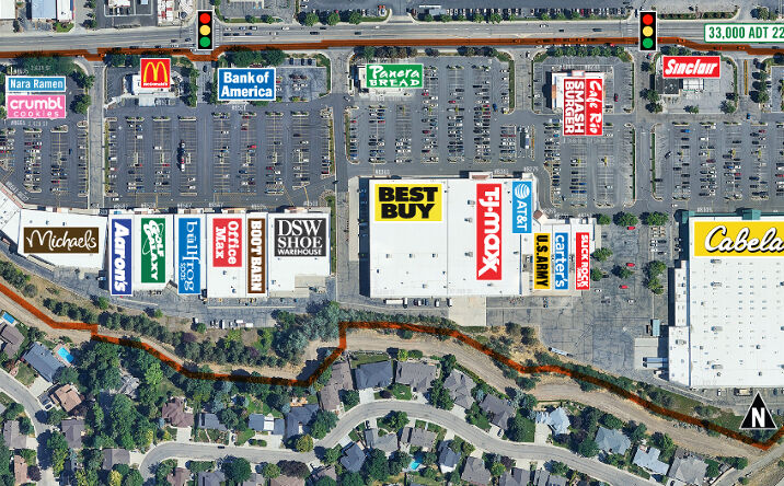Pictures of Retail, Office property located at Franklin Rd & Milwaukee St, Boise, ID 83704 for lease - image #1