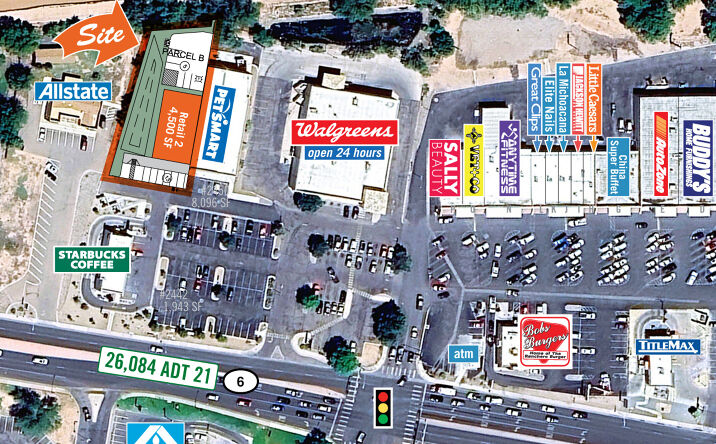 Pictures of Retail, Land property located at 2510 Main St NE, Los Lunas, NM 87031 for lease - image #1