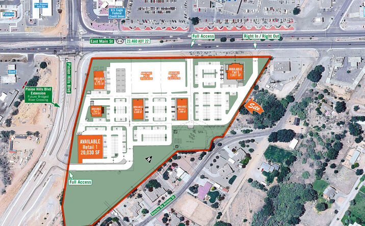 Pictures of Retail, Land property located at Main St & Pinion Hills Blvd, Farmington, NM 87402 for lease - image #1