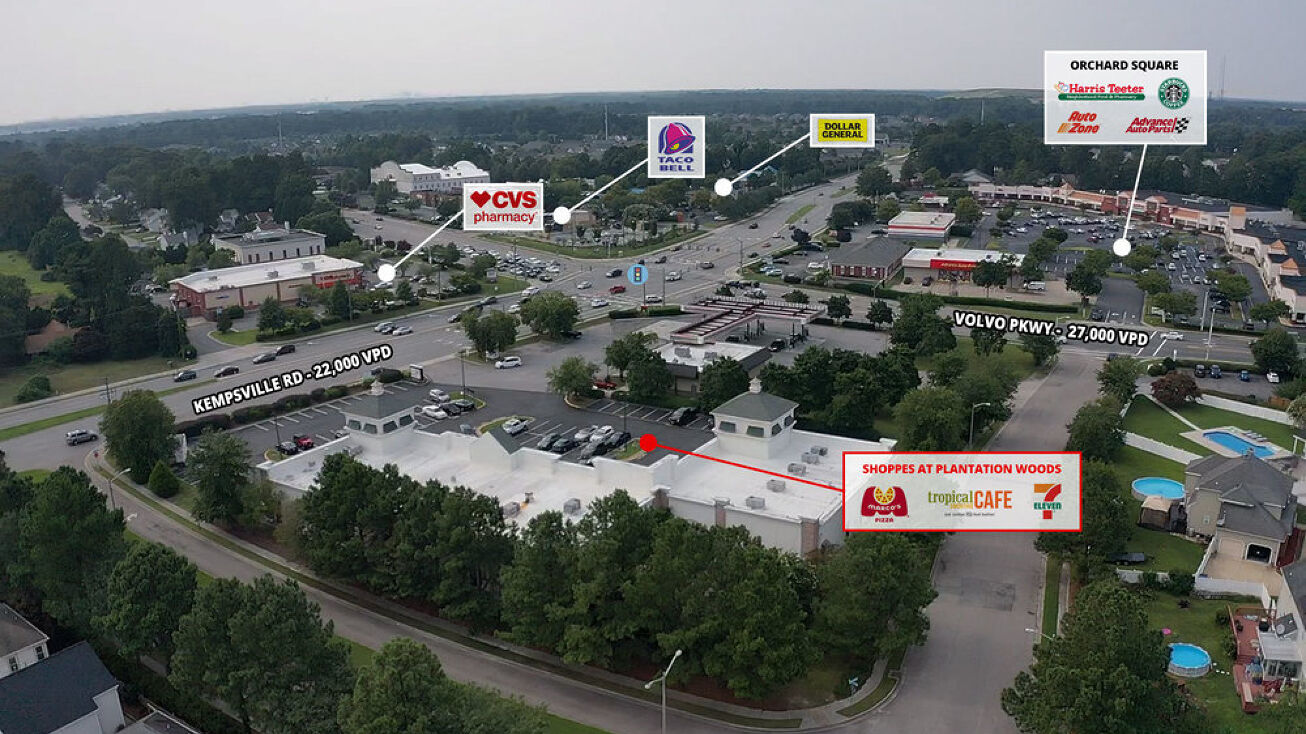 1320 Kempsville Road, Chesapeake, VA 23320 Retail Space for Lease Shoppes at Plantation Woods