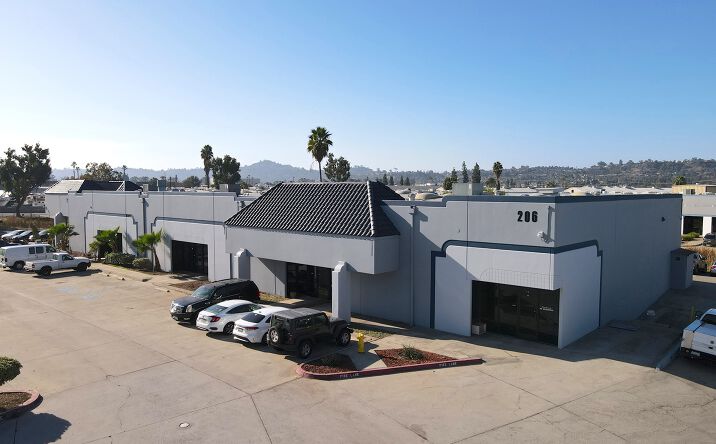 Pictures of Industrial property located at 202 - 208 Greenfield Dr, El Cajon, CA 92020 for lease - image #1