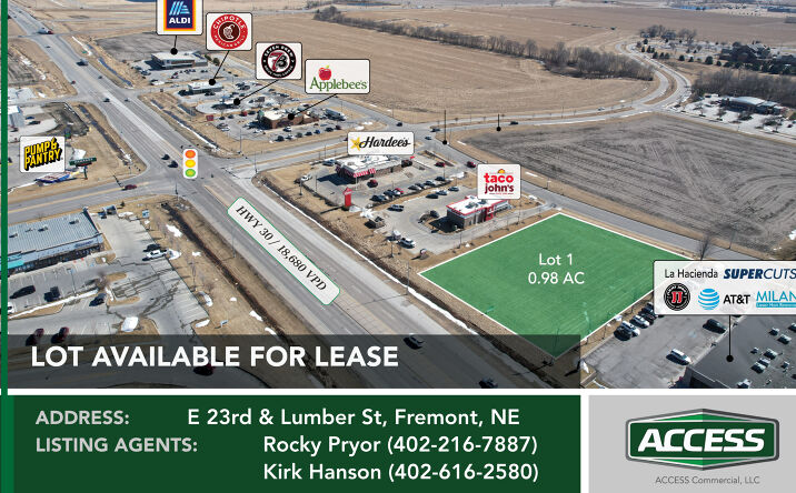 Pictures of Retail property located at E 23rd St, Fremont, NE 68025 for lease - image #1