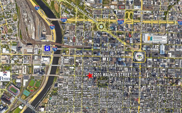 Pictures of Retail property located at 2013 Walnut St, Philadelphia, PA 19103 for lease - image #1
