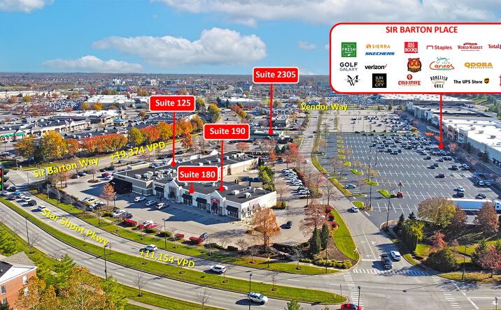 Pictures of Retail property located at 2321 Sir Barton Way, Lexington, KY 40509 for lease - image #1