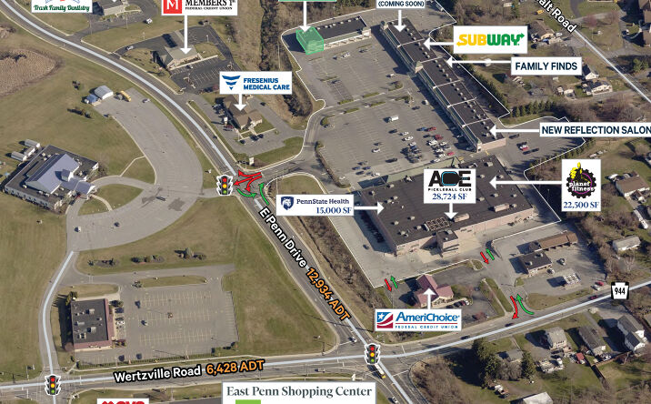 Pictures of Retail, Restaurant property located at 300 E Penn Dr, Enola, PA 17025 for lease - image #1