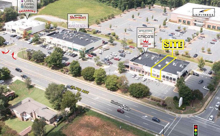 Pictures of Retail property located at 295 Herlong Ave, Rock Hill, SC 29732 for lease - image #1