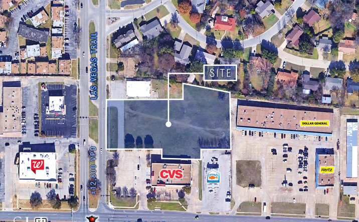 Pictures of Land property located at 3325 Las Vegas Trail, Fort Worth, TX 76116 for lease - image #1