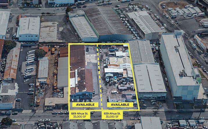 Pictures of Industrial, Land property located at 659 Ahua St, Honolulu, HI 96819 for lease - image #1