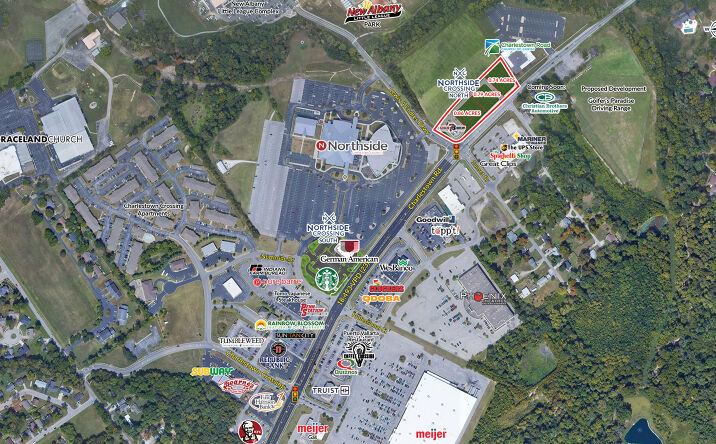 Pictures of Retail, Land, Restaurant property located at 4501 Charlestown Rd, New Albany, IN 47150 for lease - image #1