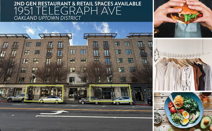 Pictures of Retail, Restaurant property located at 1951 Telegraph Ave, Oakland, CA 94612 for lease - image #1