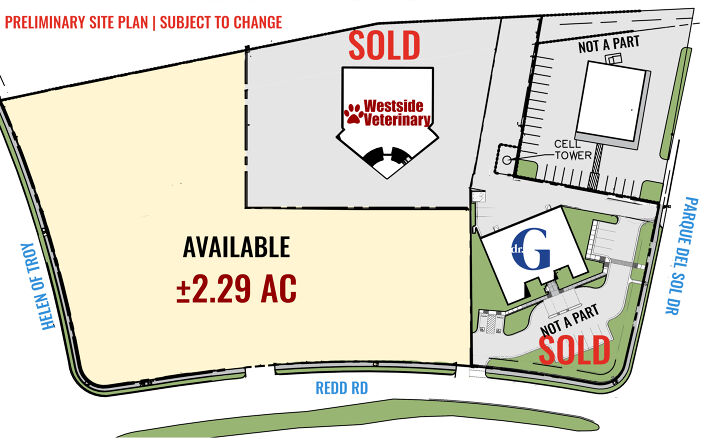 Pictures of Land, Retail property located at 1500 Redd Rd, El Paso, TX 79911 for lease - image #1