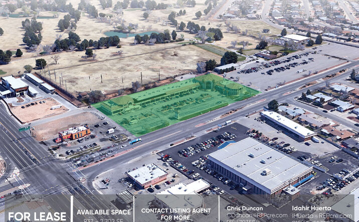 Pictures of Retail, Office, Restaurant property located at 1550 Hawkins Blvd, El Paso, TX 79925 for lease - image #1