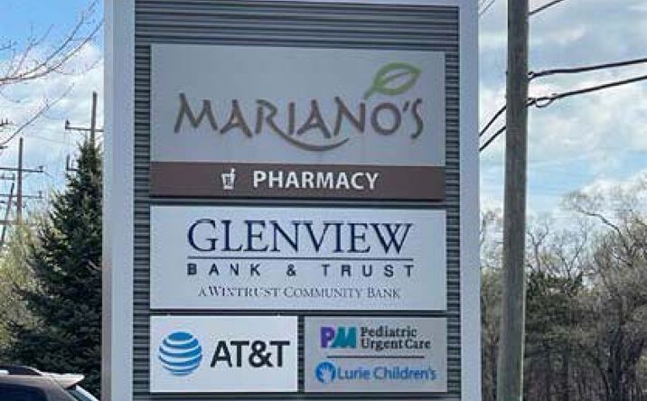 Pictures of Retail property located at NEC Golf Road & Waukegan Road, Glenview, IL 60029 for lease - image #1