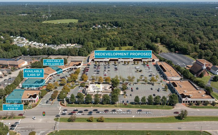 Pictures of Retail property located at 9700-9790 Midlothian Turnpike, Richmond, VA 23235 for lease - image #1