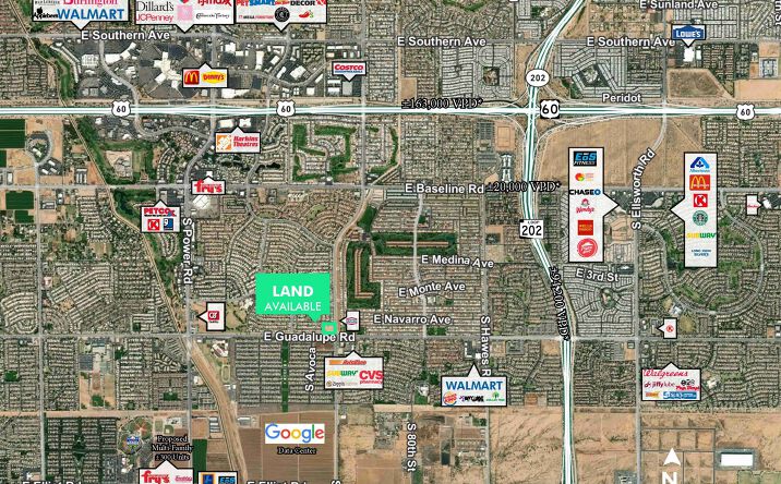 Pictures of Retail, Land property located at 2736 S Sossaman Rd, Mesa, AZ 85209 for lease - image #1