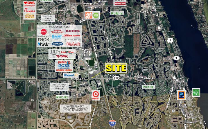 Pictures of Retail, Office property located at 8490 N Wickham Rd, Melbourne, FL 32940 for lease - image #1