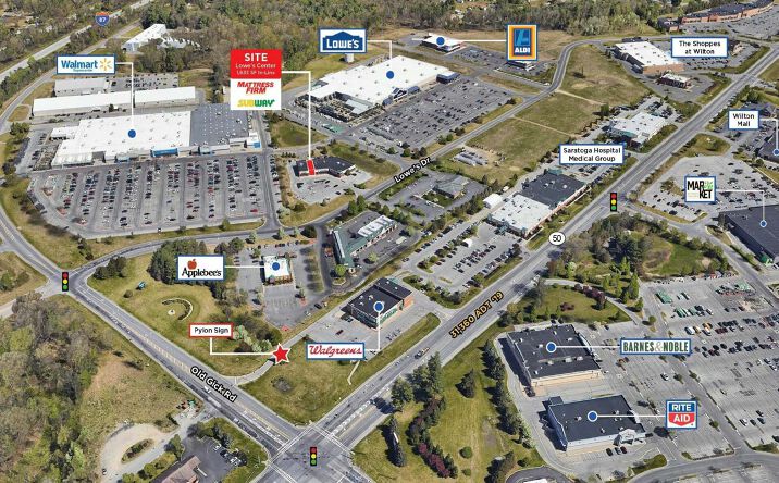 Pictures of Retail property located at 6 Lowes Drive, Saratoga Springs, NY 12866 for lease - image #1